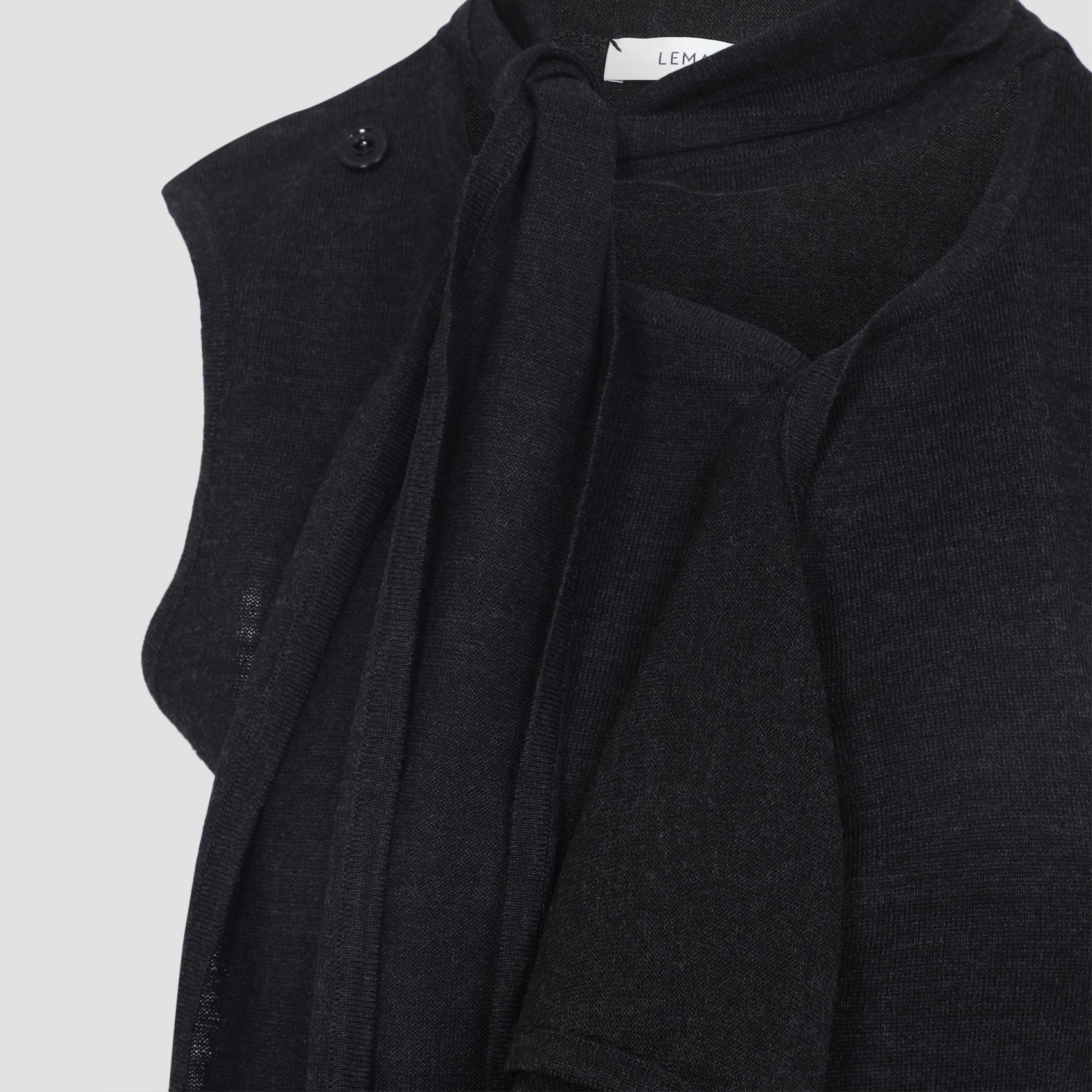 LEMAIRE Asymmetrical Sleeve Less Vest for Women