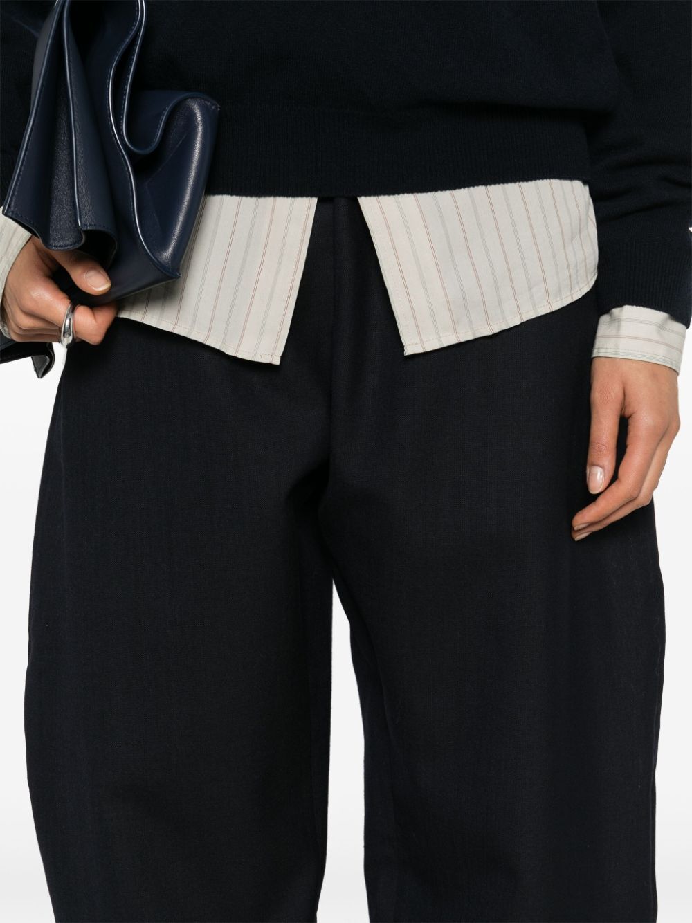 STUDIO NICHOLSON Sporty Curve Leg Pant