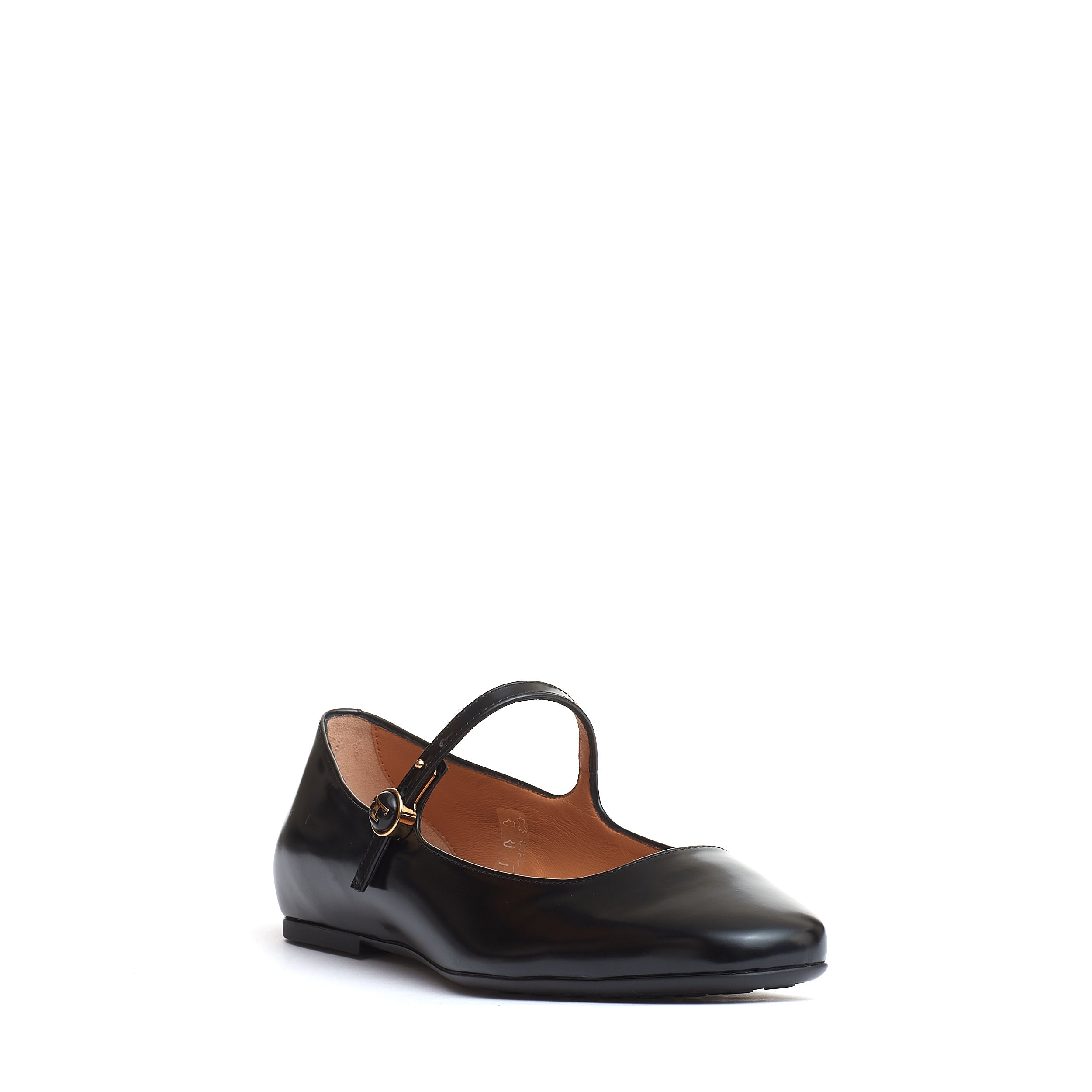 TOD'S Elegant Brushed Strap Ballerinas