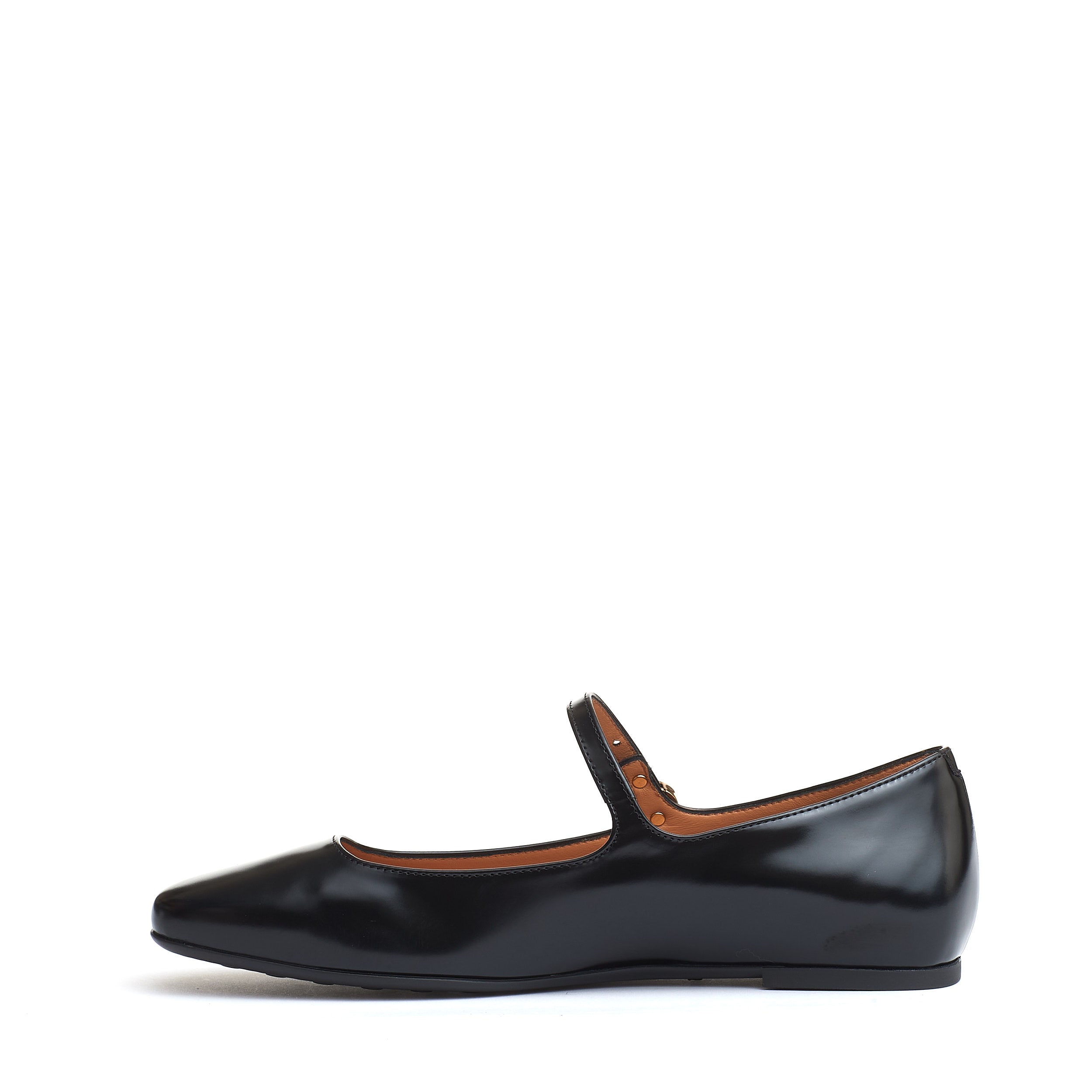 TOD'S Elegant Brushed Strap Ballerinas
