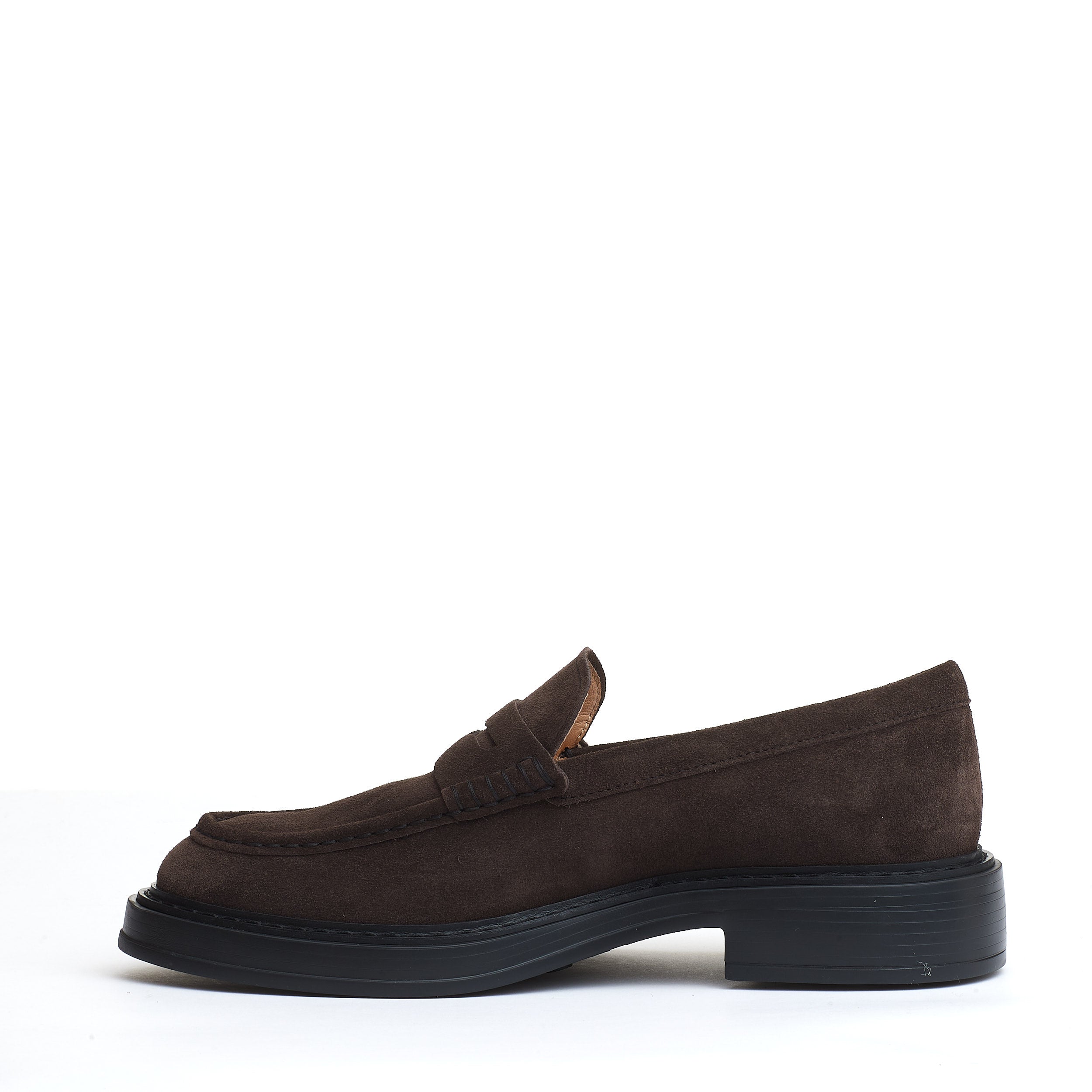 TOD'S Thick Sole Suede Loafers for Men
