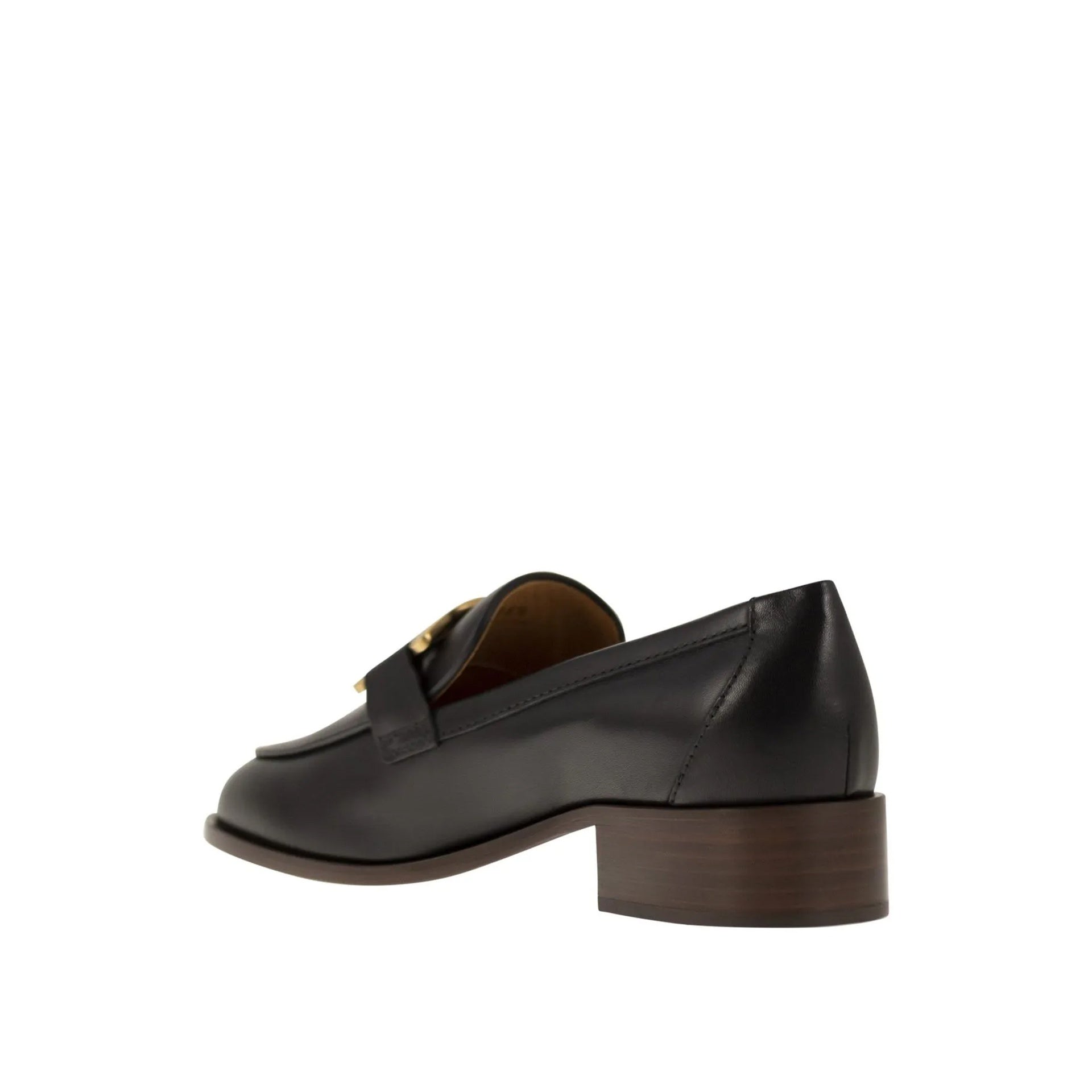 TOD'S Elegant Leather Loafers with Chic Round Toe and 3.5 cm Heel