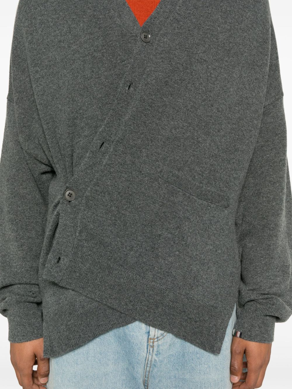 EXTREME CASHMERE Unisex Cashmere Blend Cardigan - Fall/Winter 2025