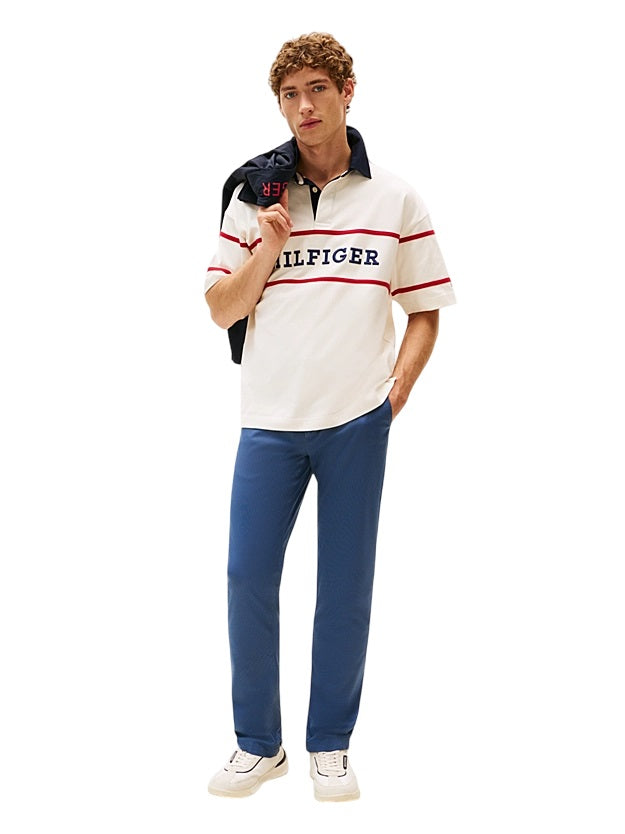 TOMMY HILFIGER Slim Fit Textured Chinos - Size 32/34