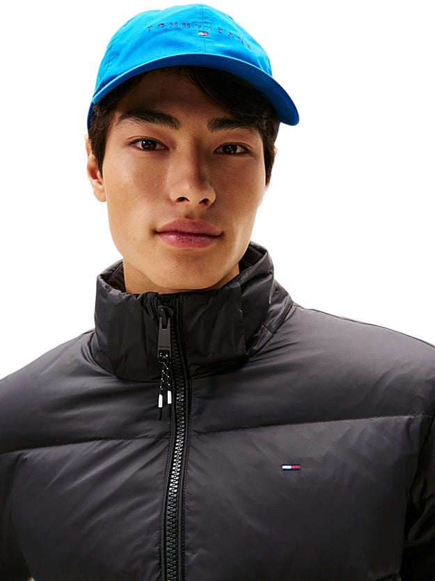 TOMMY JEANS Men's Regular Fit Water-Repellent Down Jacket with Removable Hood