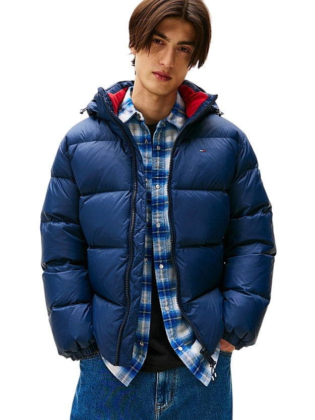 TOMMY JEANS Men's Removable Hood Jacket