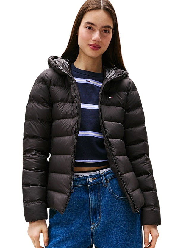 TOMMY JEANS Hooded Down Jacket for Women - Regular Fit