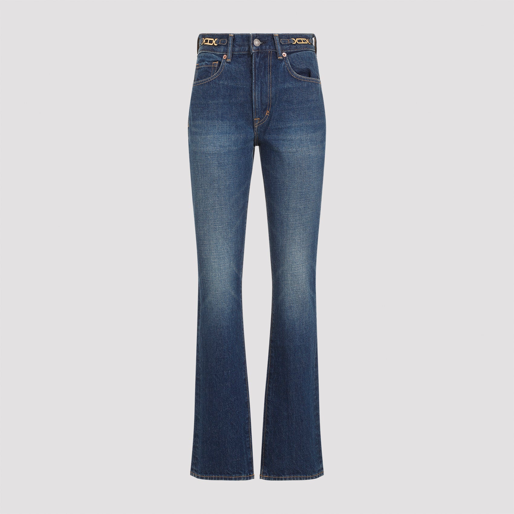 TOM FORD High-Waisted Straight Leg Jeans
