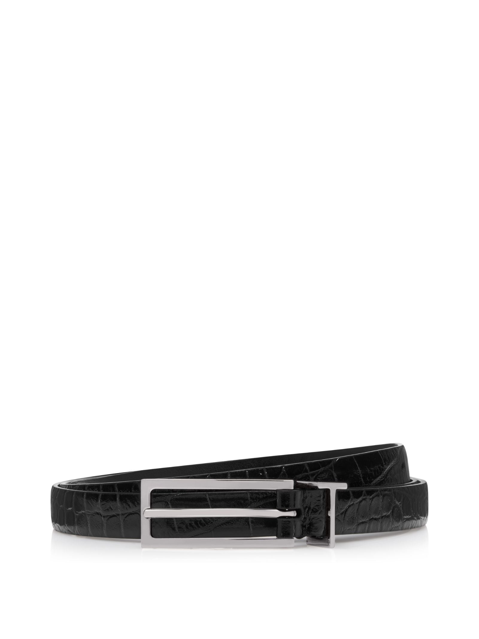 TOM FORD Crocodile-Embossed Leather Belt - 15mm