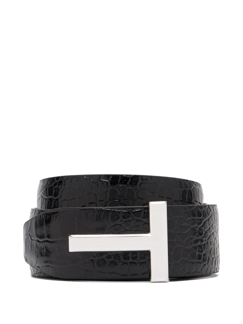 TOM FORD Luxurious Vitello Leather Belt for Men