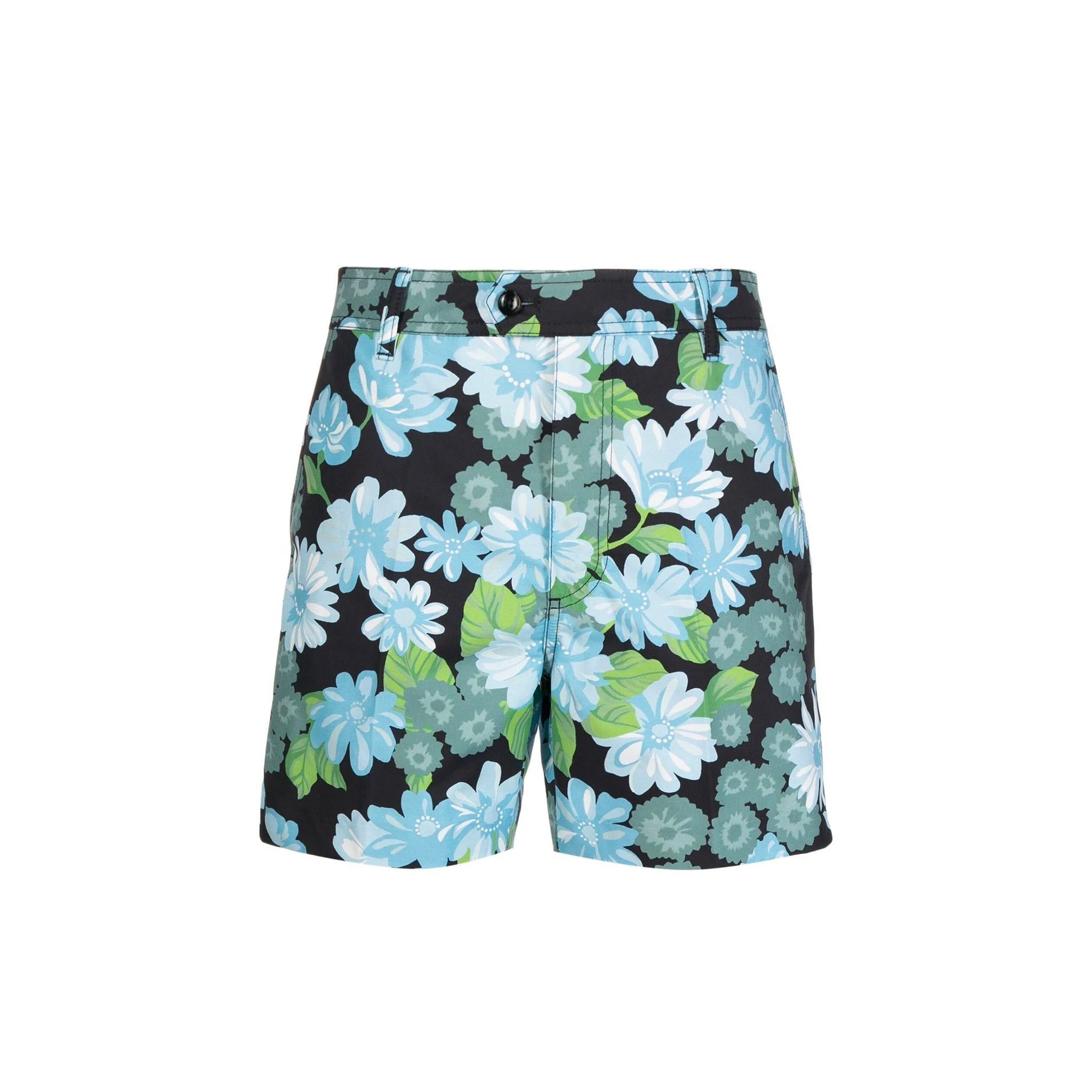 TOM FORD Flower Print Mini Shorts for Men