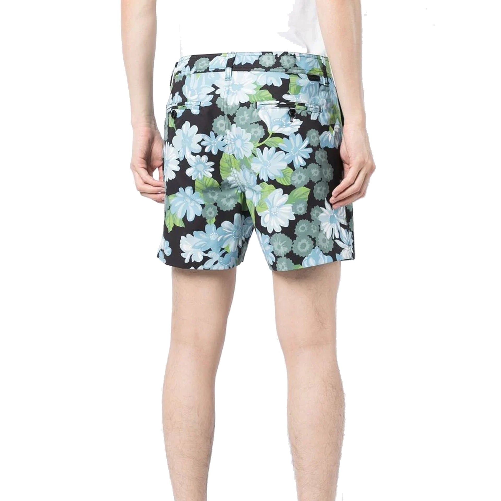 TOM FORD Flower Print Mini Shorts for Men