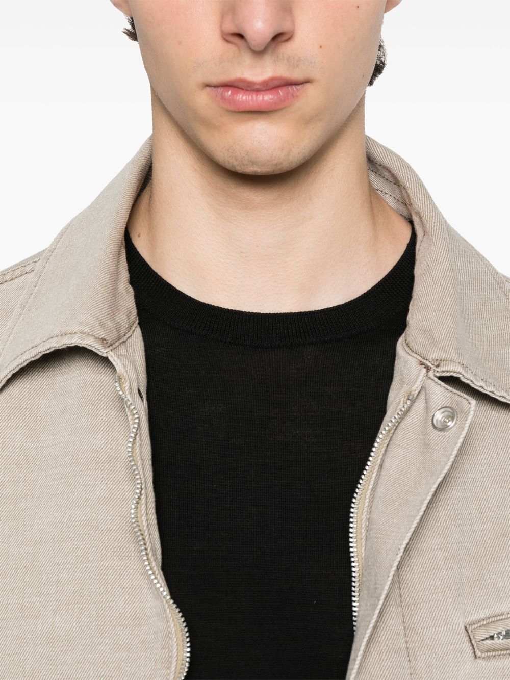 TOM FORD Nero Wool Sweater for Men - Fall Winter 25/26