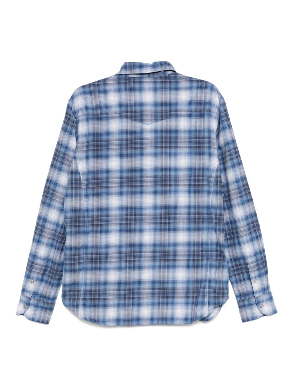 TOM FORD Slim-Fit Checkered Design Shirt
