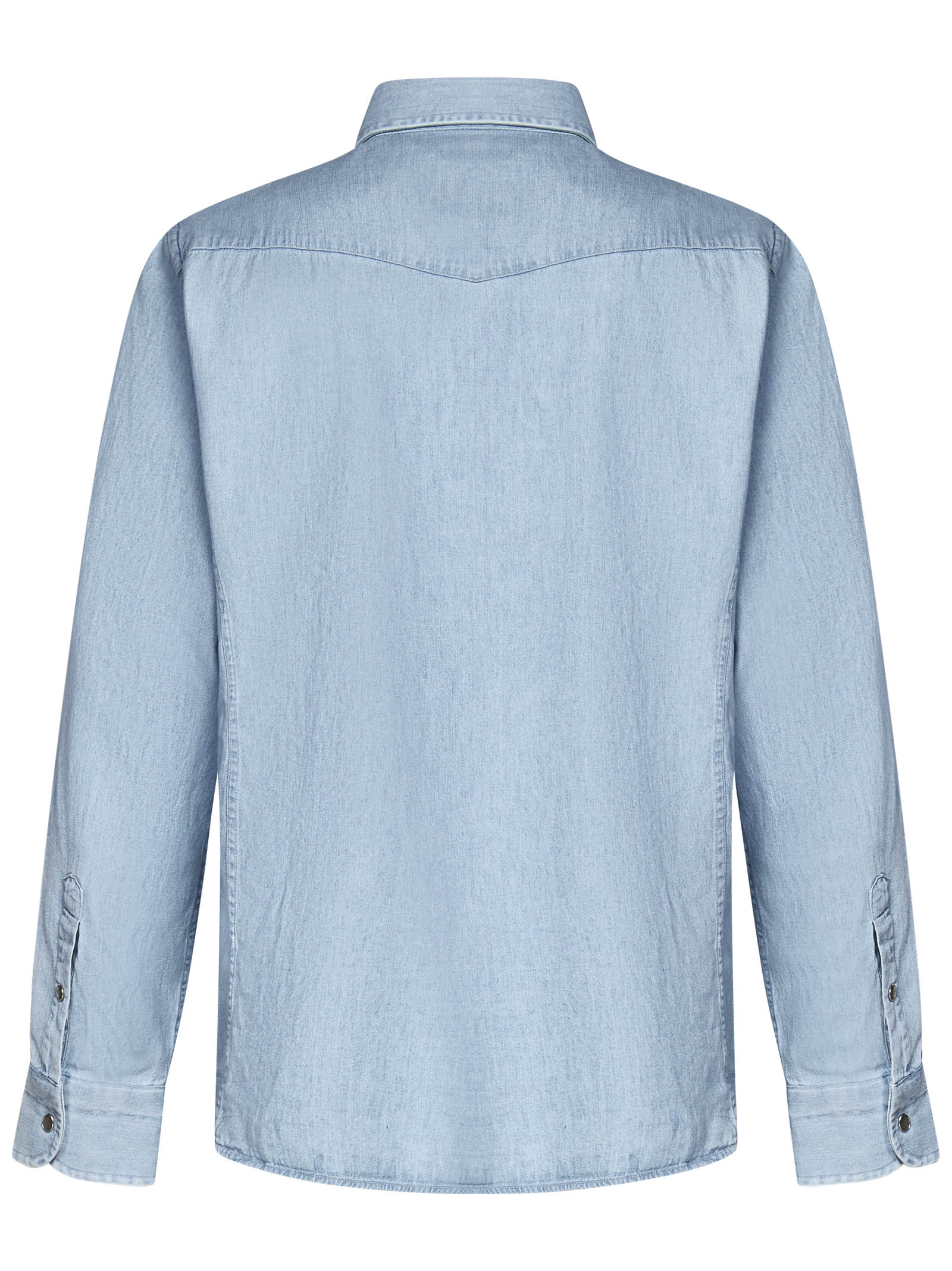 TOM FORD Clear Blue Shirt - Tailored Fit (40 Neck)