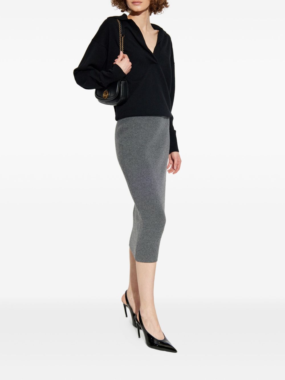 TOM FORD Polo-Style Cashmere Sweater for Women