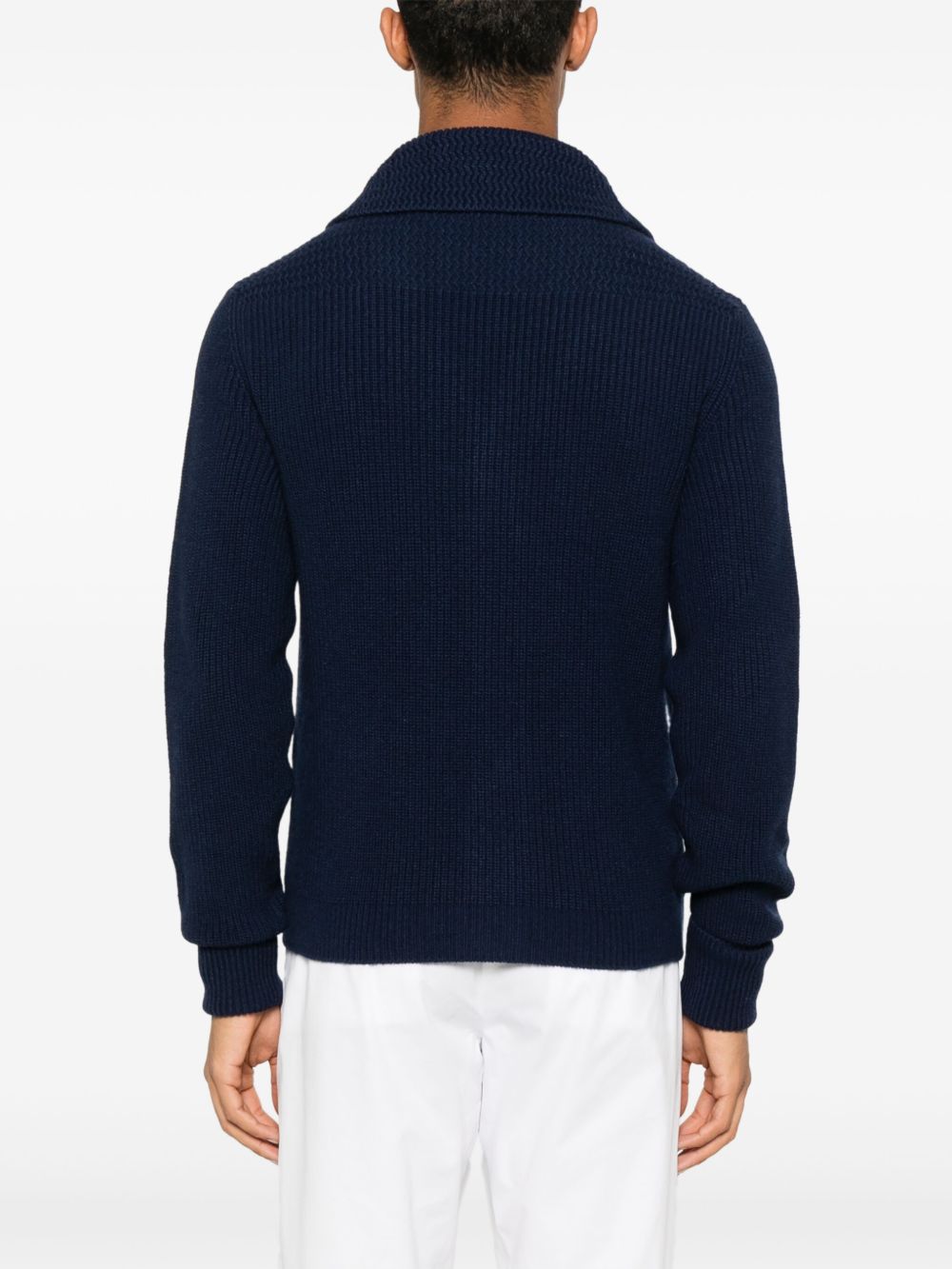TOM FORD Cashmere Cardigan with Stylish Lapel Collar for Men