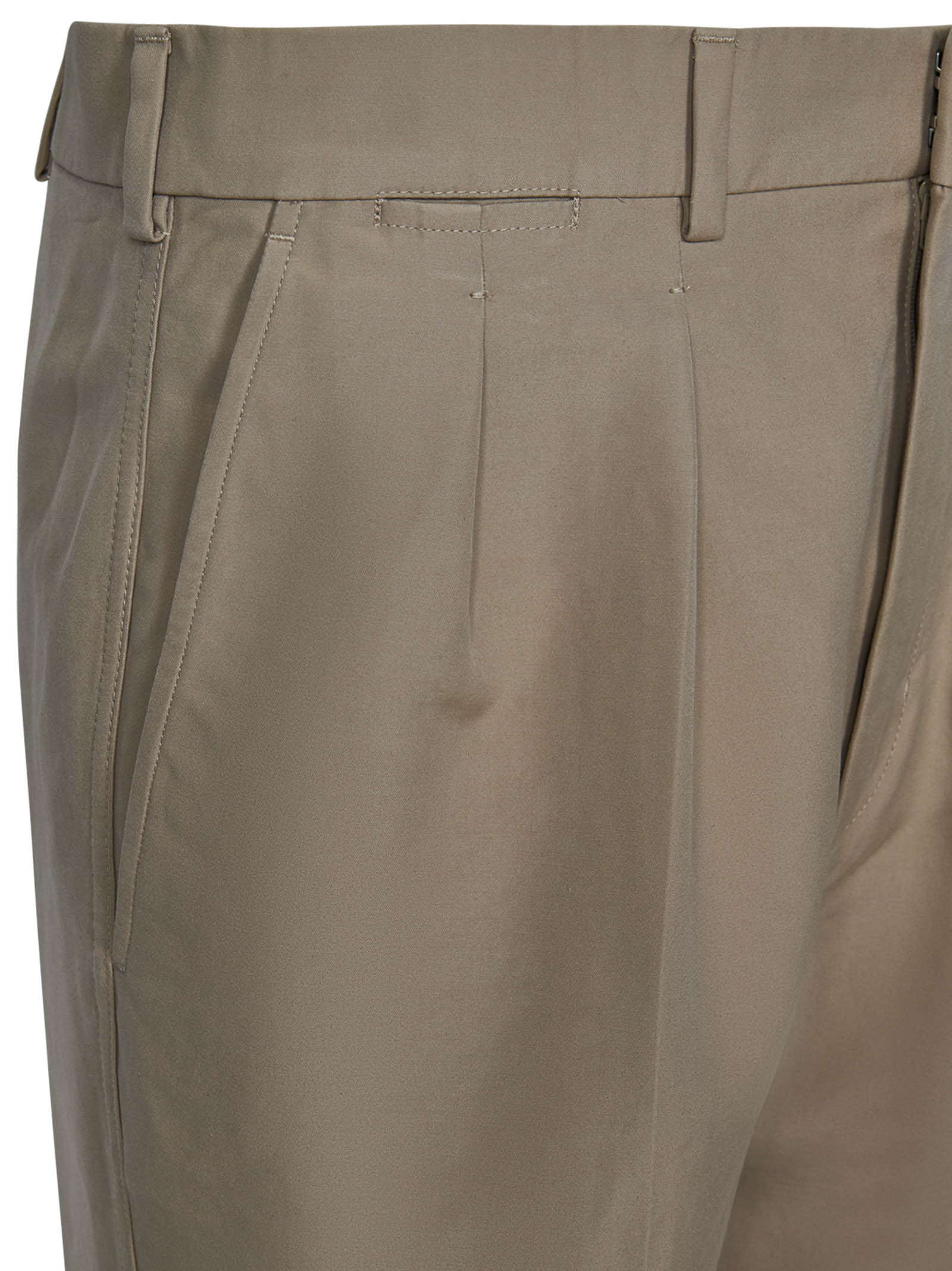 TOM FORD Tapered Trousers with Double Pleats for Men - Spring Summer 25