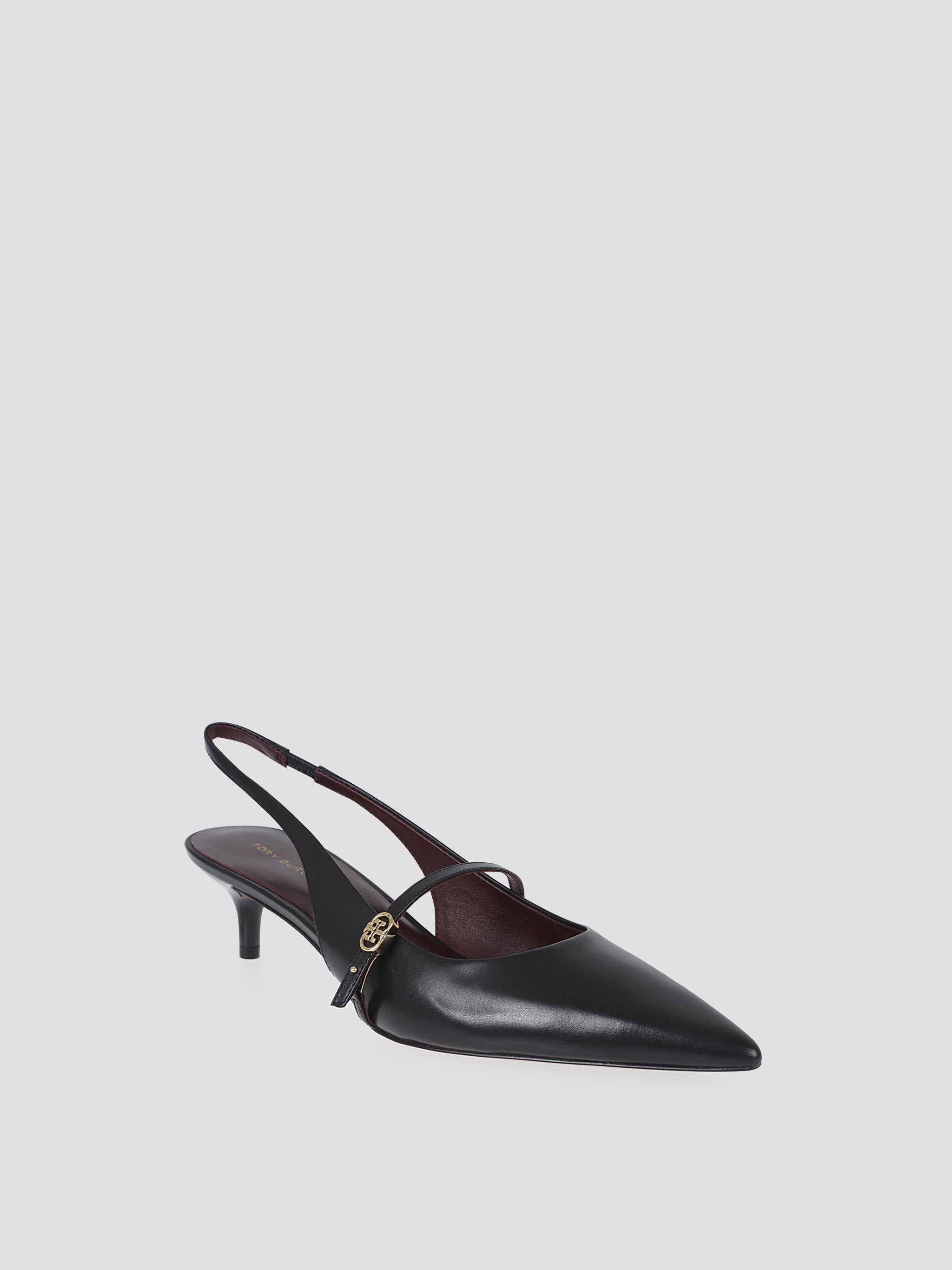 TORY BURCH Double T Buckle Mary Jane Pumps 45mm