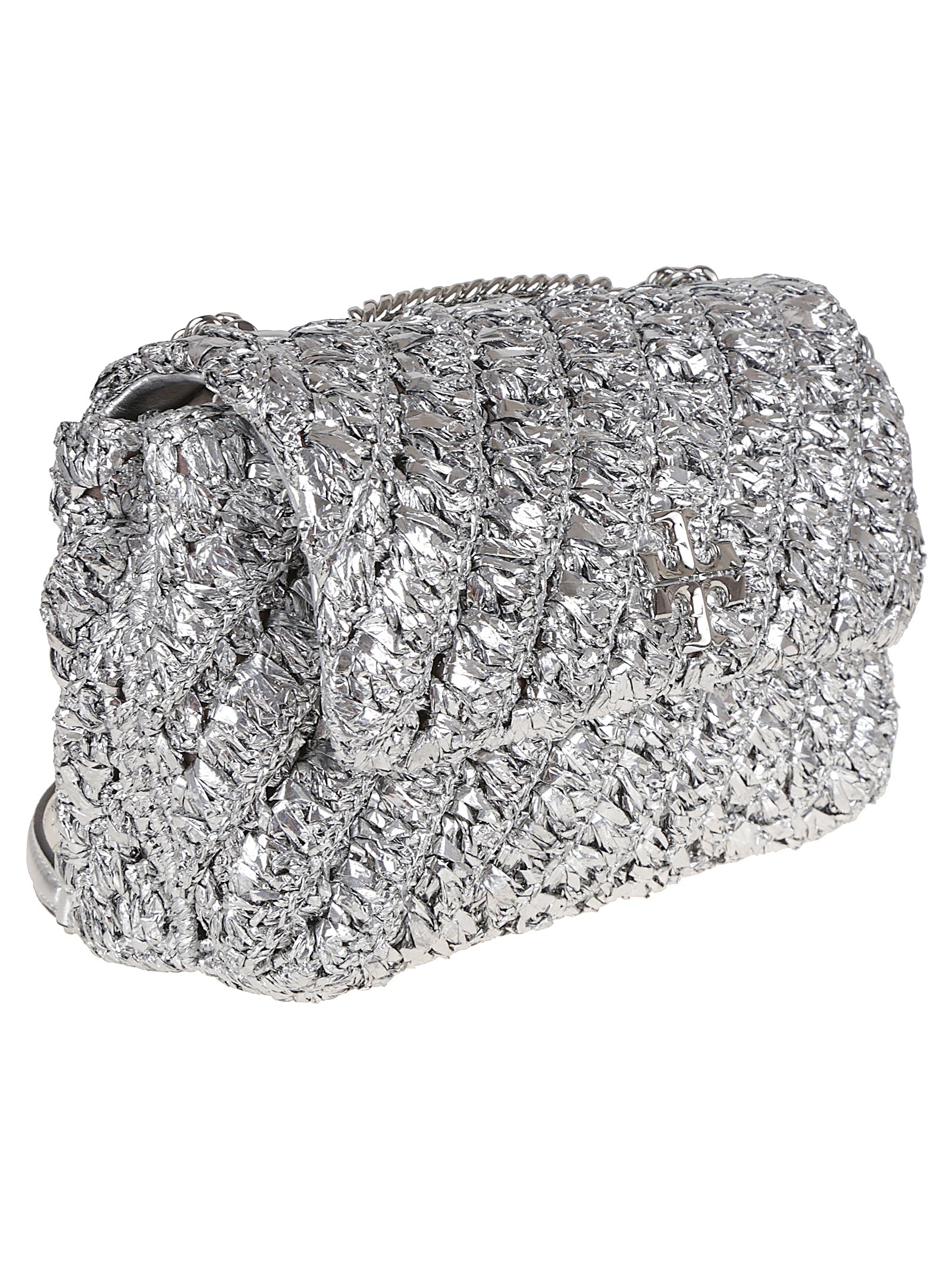 TORY BURCH Kira Metallic Shoulder Bag