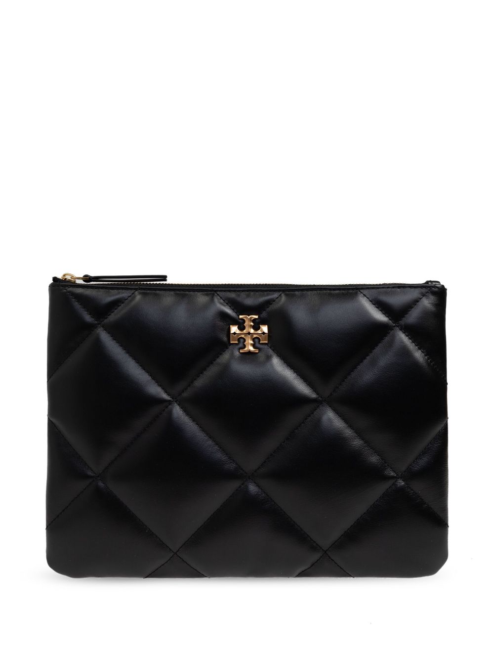 TORY BURCH Quilted Calfskin Handbag with Double T Motif
