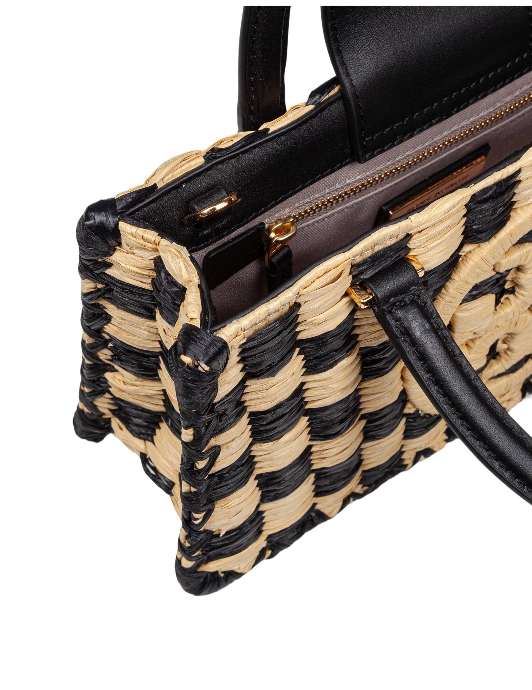 TORY BURCH Ella East-West Crocheted Handbag - 26.7cm Width