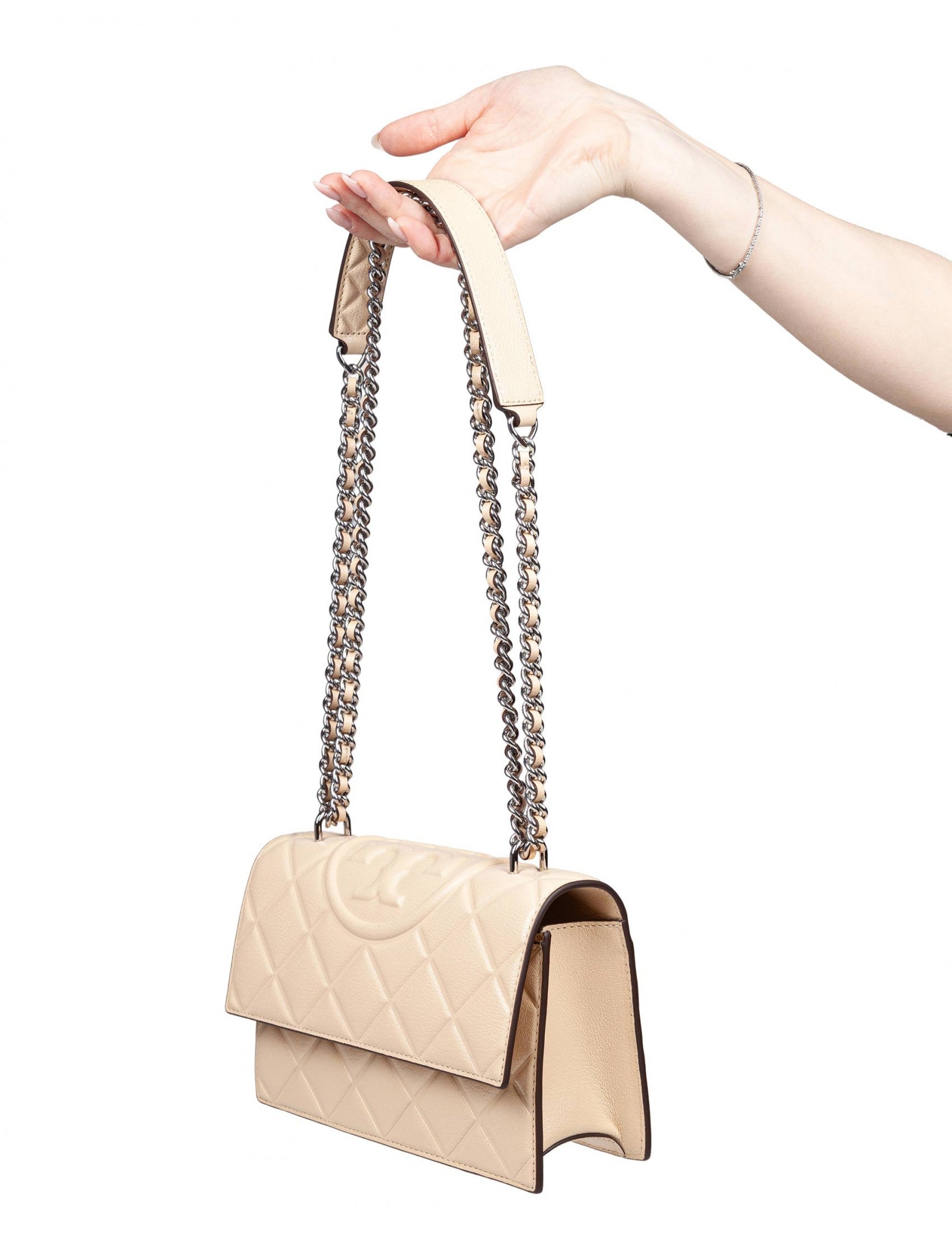 TORY BURCH Mini Leather Crossbody Handbag