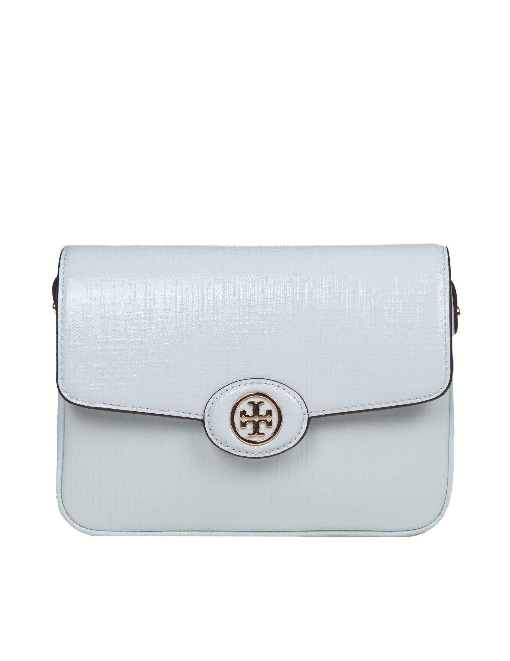 TORY BURCH Mini Embossed Leather Shoulder Handbag - Women's Classic Design