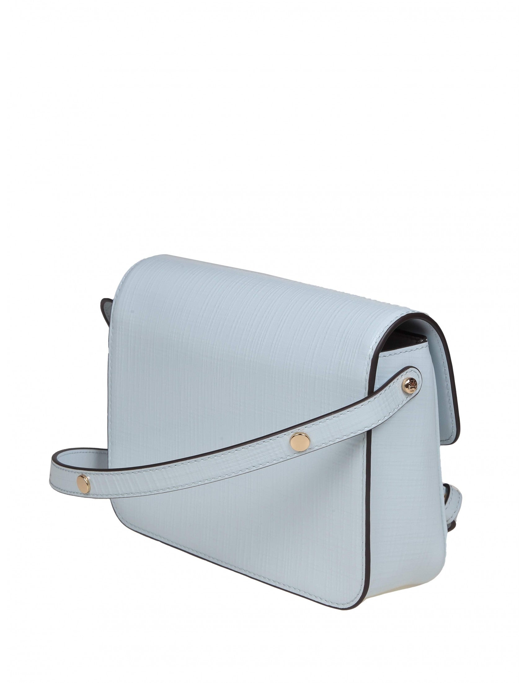 TORY BURCH Mini Embossed Leather Shoulder Handbag - Women's Classic Design