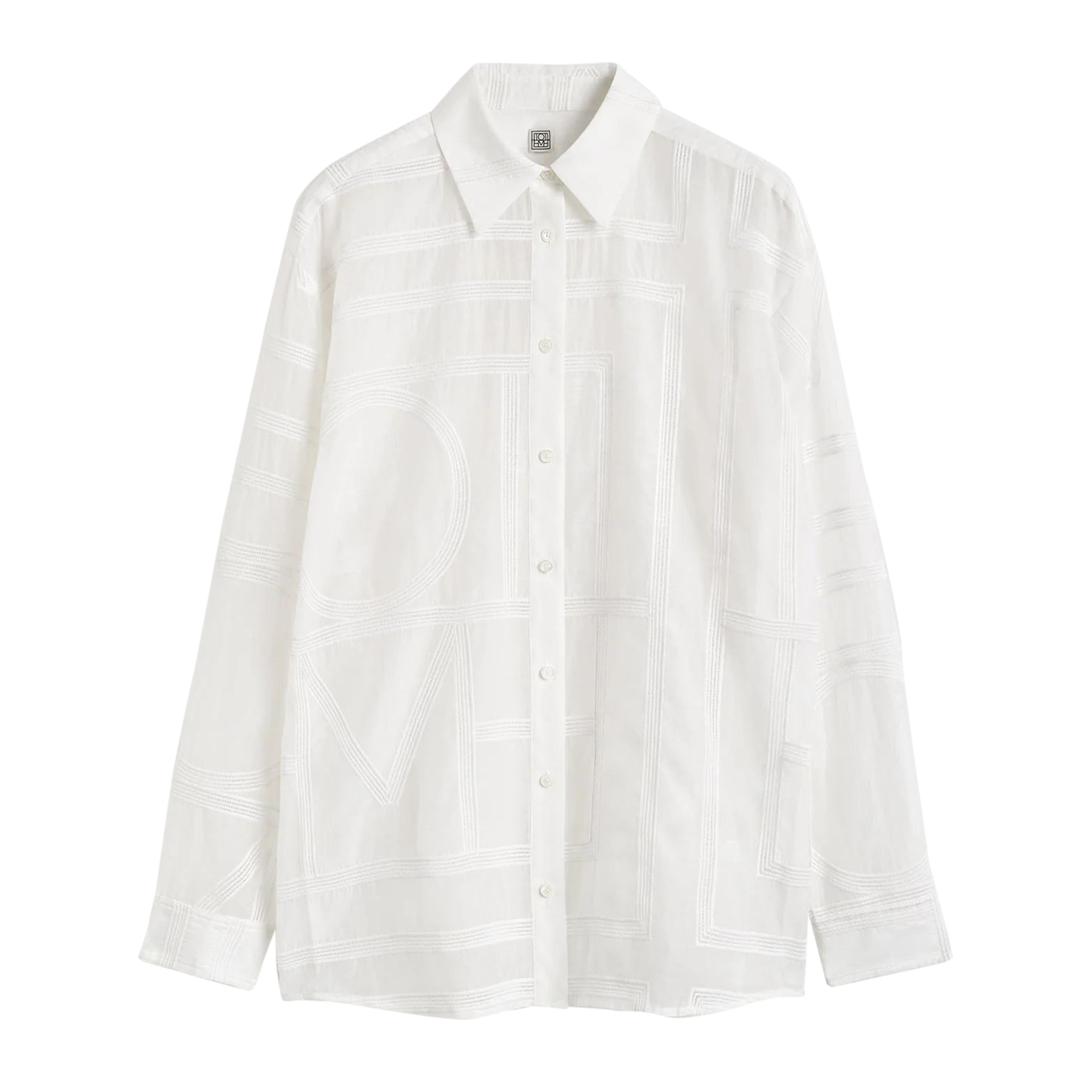 TOTEME Classic Crochet Shirt for Women