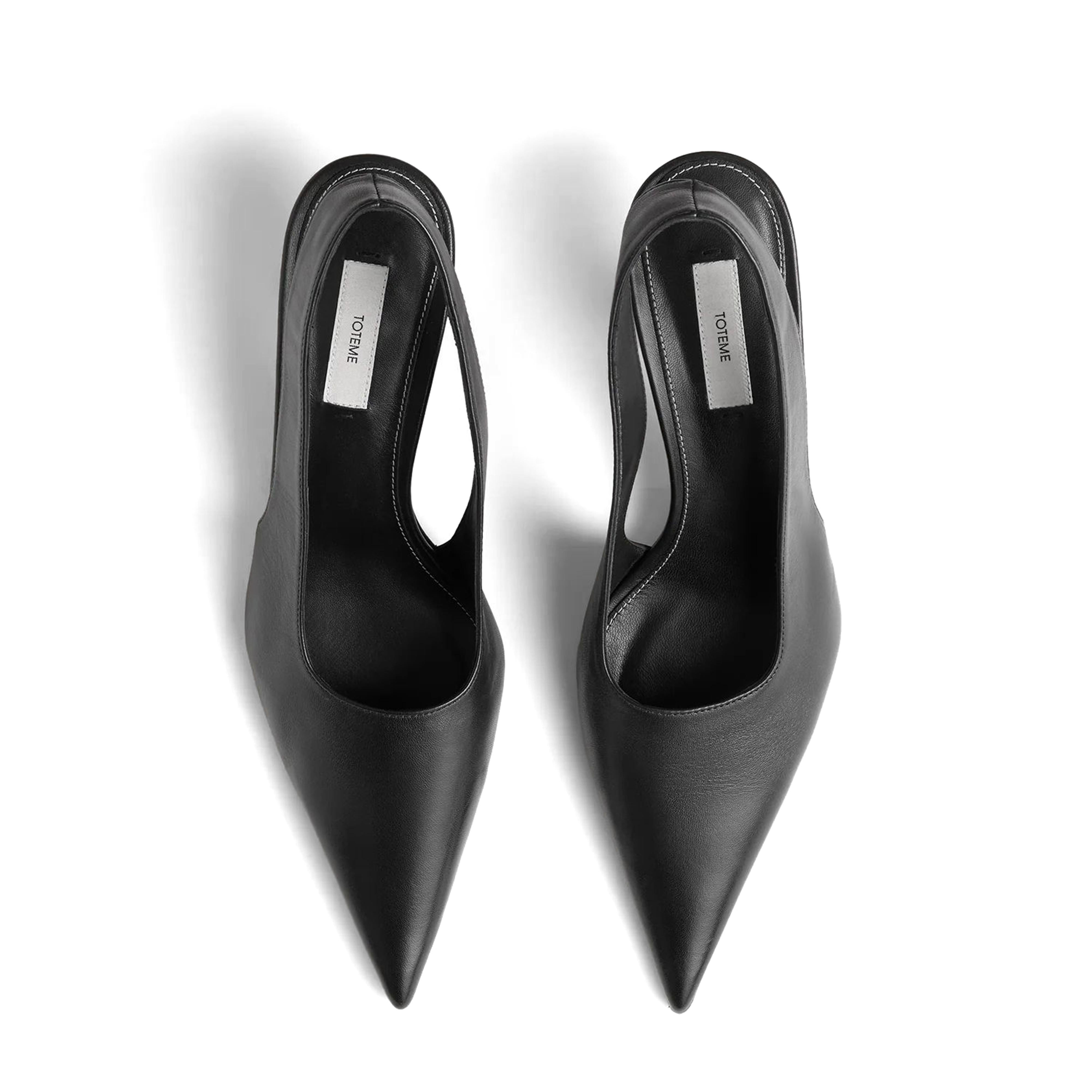 TOTEME Classic Leather Slingbacks for Women