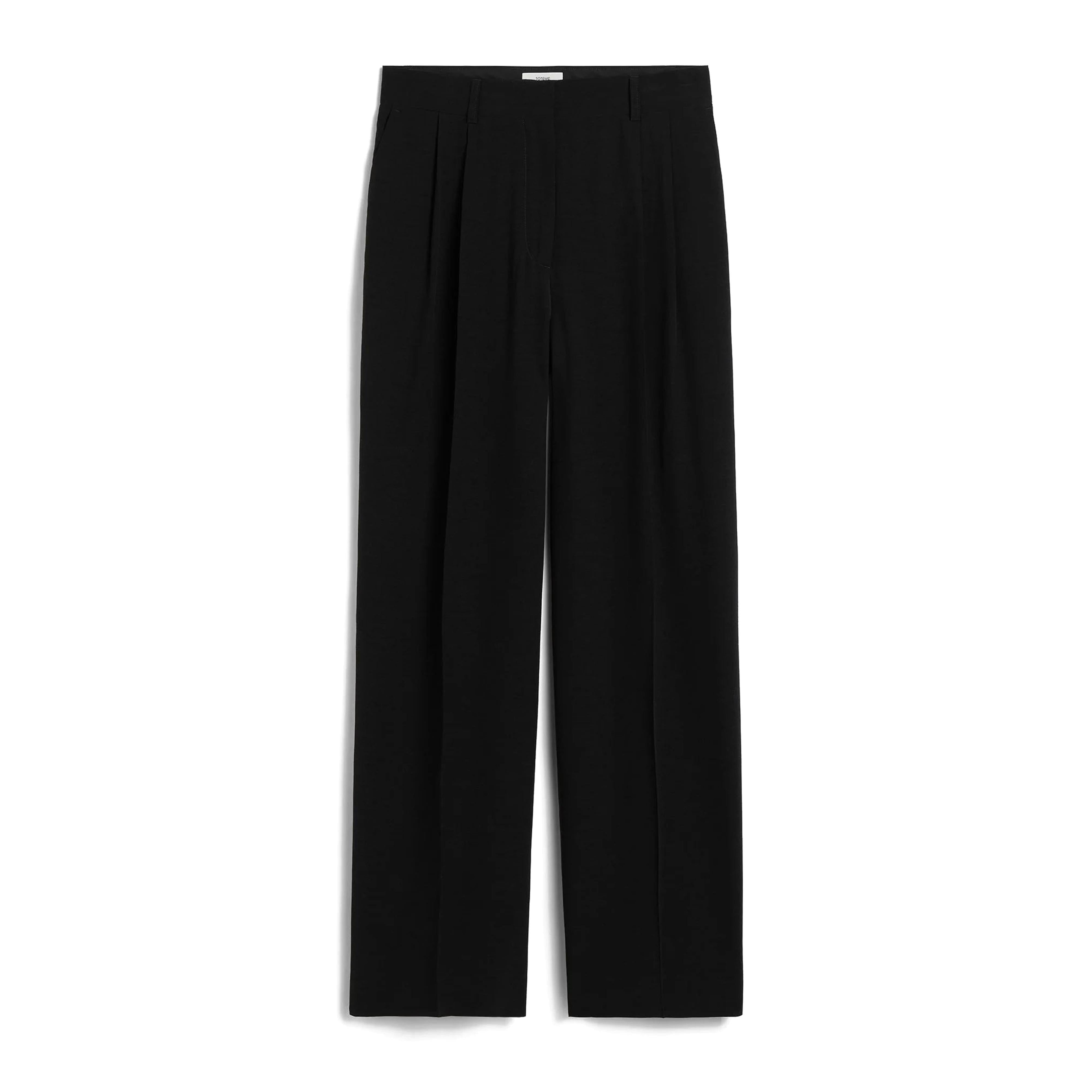 TOTEME Double-Pleat Straight Trousers