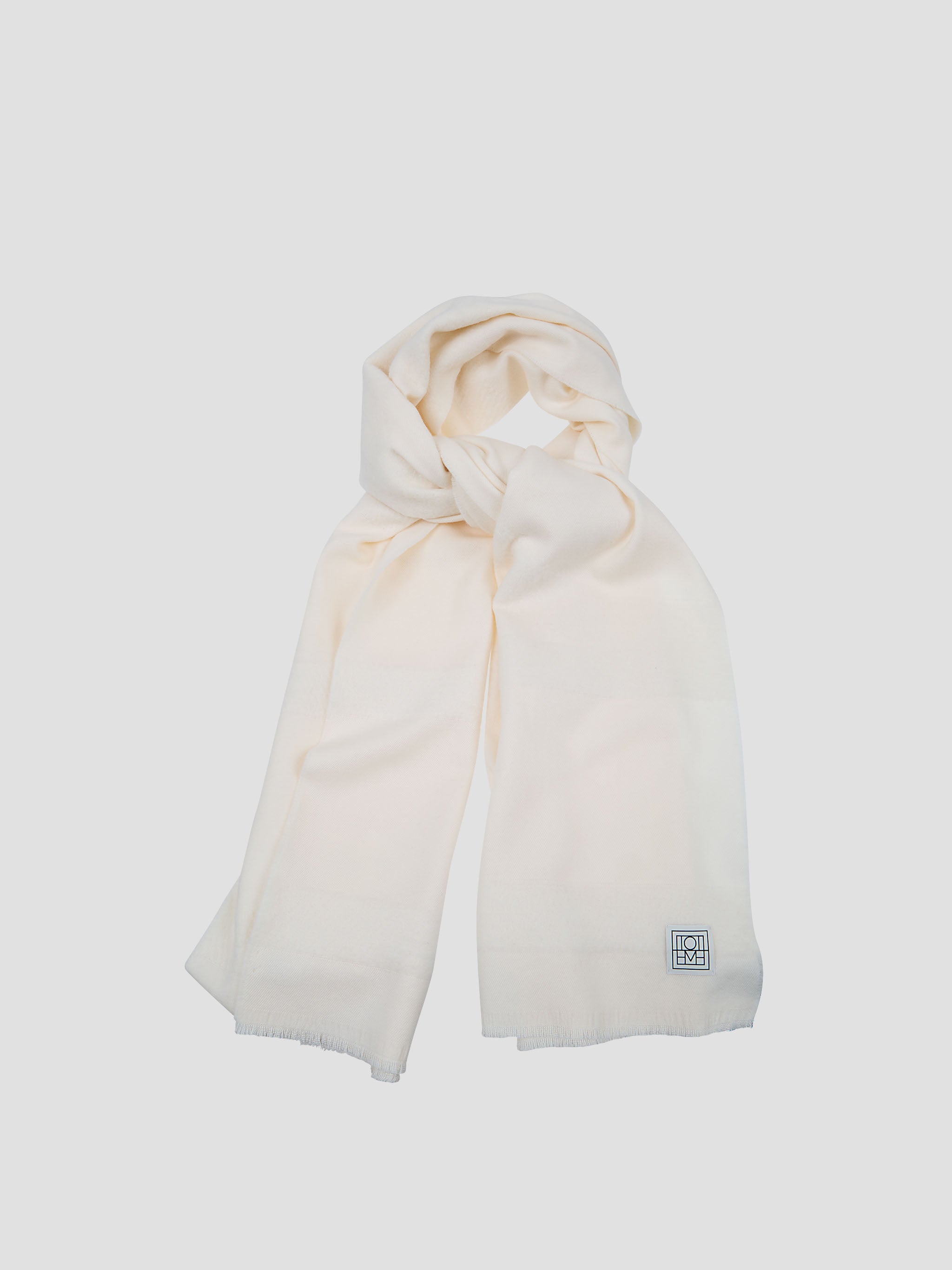 TOTEME Monogram Twill Scarf