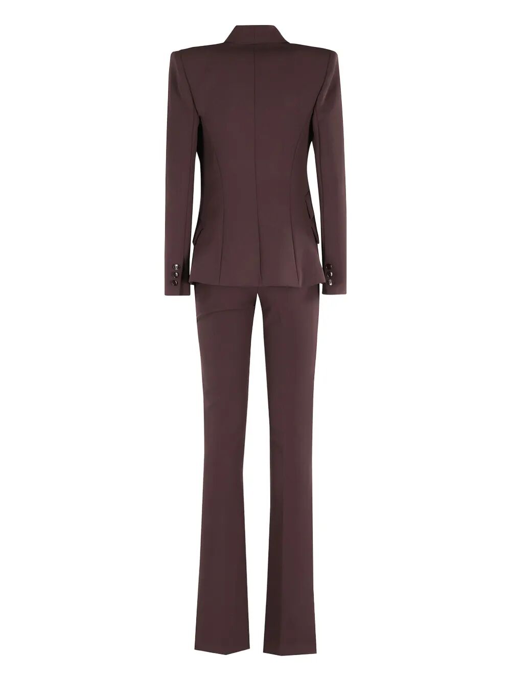 ELISABETTA FRANCHI Single-Breasted Pleated Suit