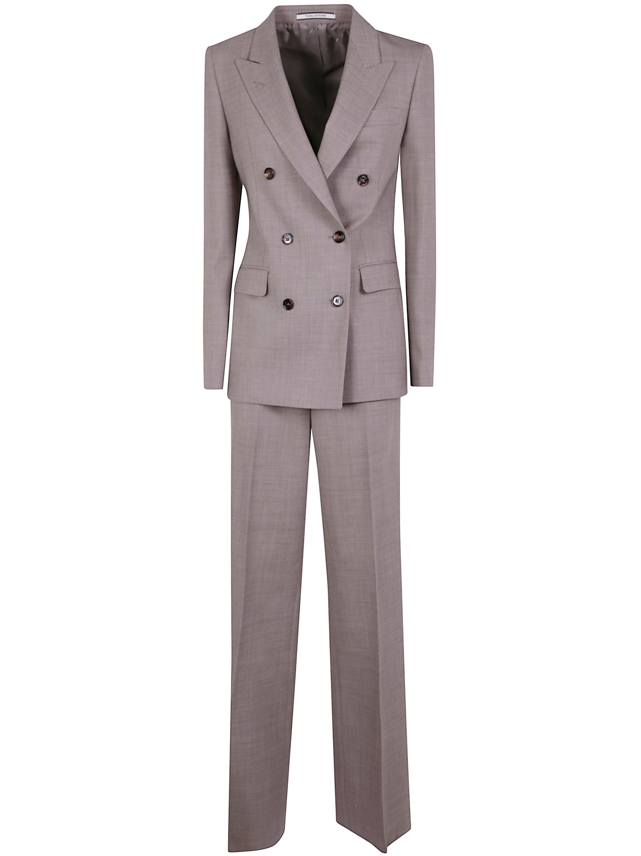 TAGLIATORE Chic Wool-Cashmere Blend Dress