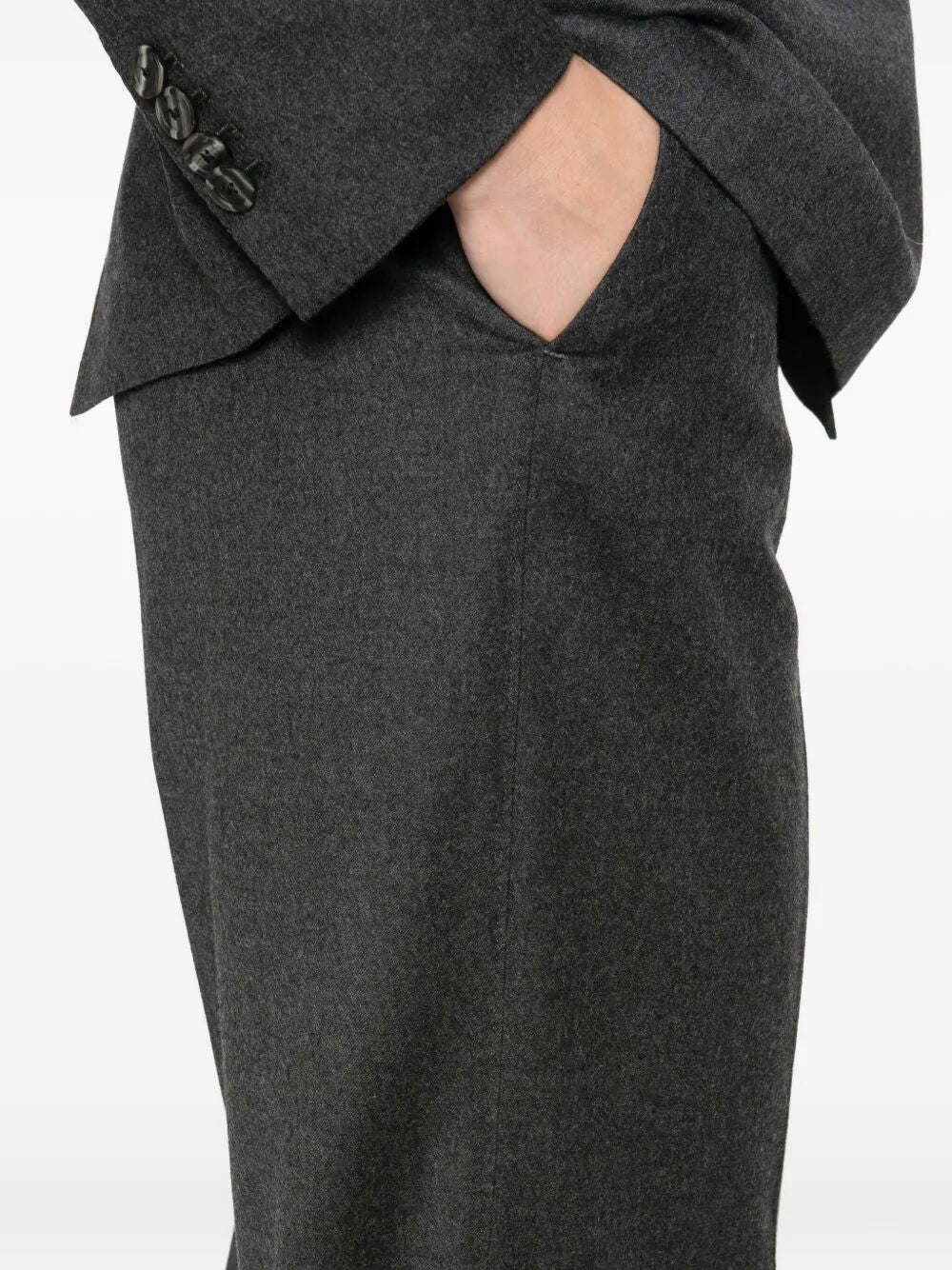 TAGLIATORE Double-Breasted Pleated Suit