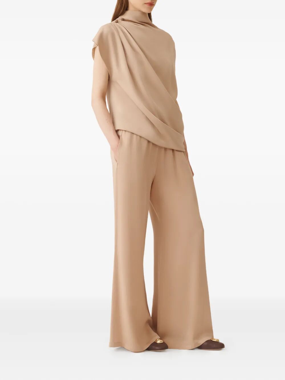 FABIANA FILIPPI Gathered Front Blouse