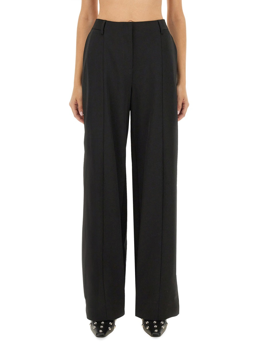 JEAN PAUL GAULTIER Elegant Polyamide Trousers for Women - FW25 Collection