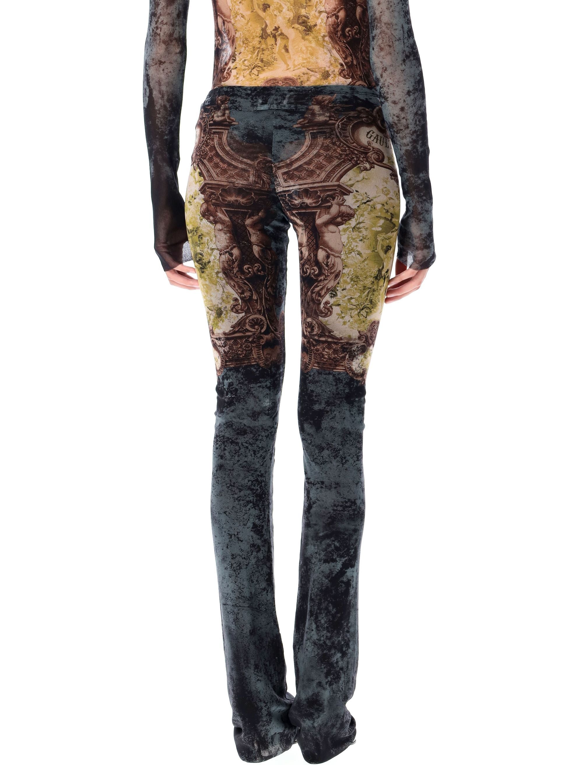 JEAN PAUL GAULTIER Slim Fit Medallion Pants - Size S