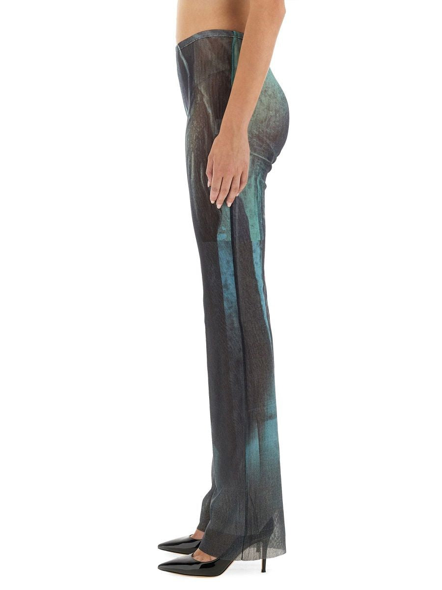 JEAN PAUL GAULTIER Multicolour Polyamide Trousers for Women - FW25 Collection