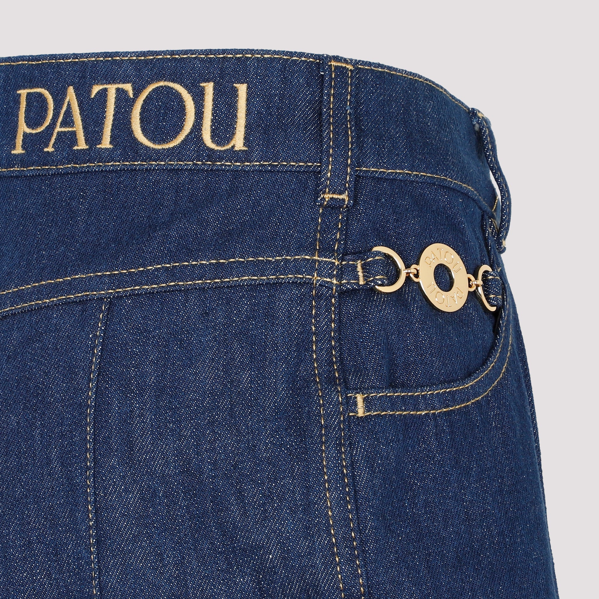 PATOU Flare Denim Trousers - Women’s Stylish Fit