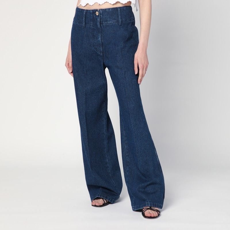PATOU Wide-Leg Denim Jeans