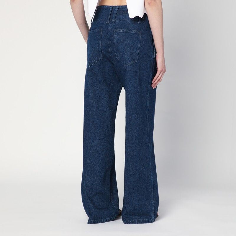 PATOU Wide-Leg Denim Jeans