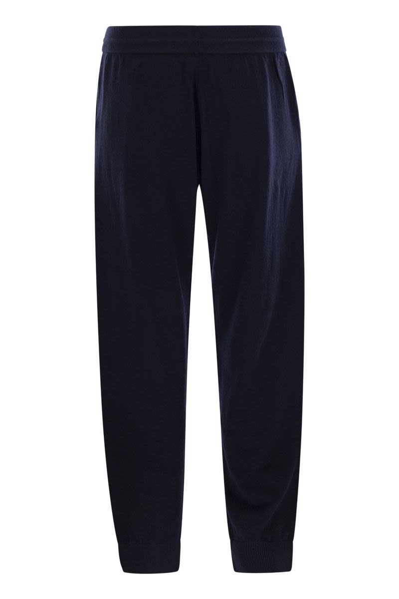 MC2 SAINT BARTH Men's Merino Wool Knit Trousers