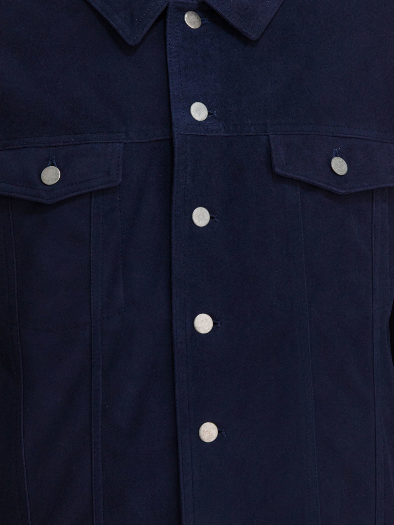 ALTUM Men's Suede Trucker Jacket