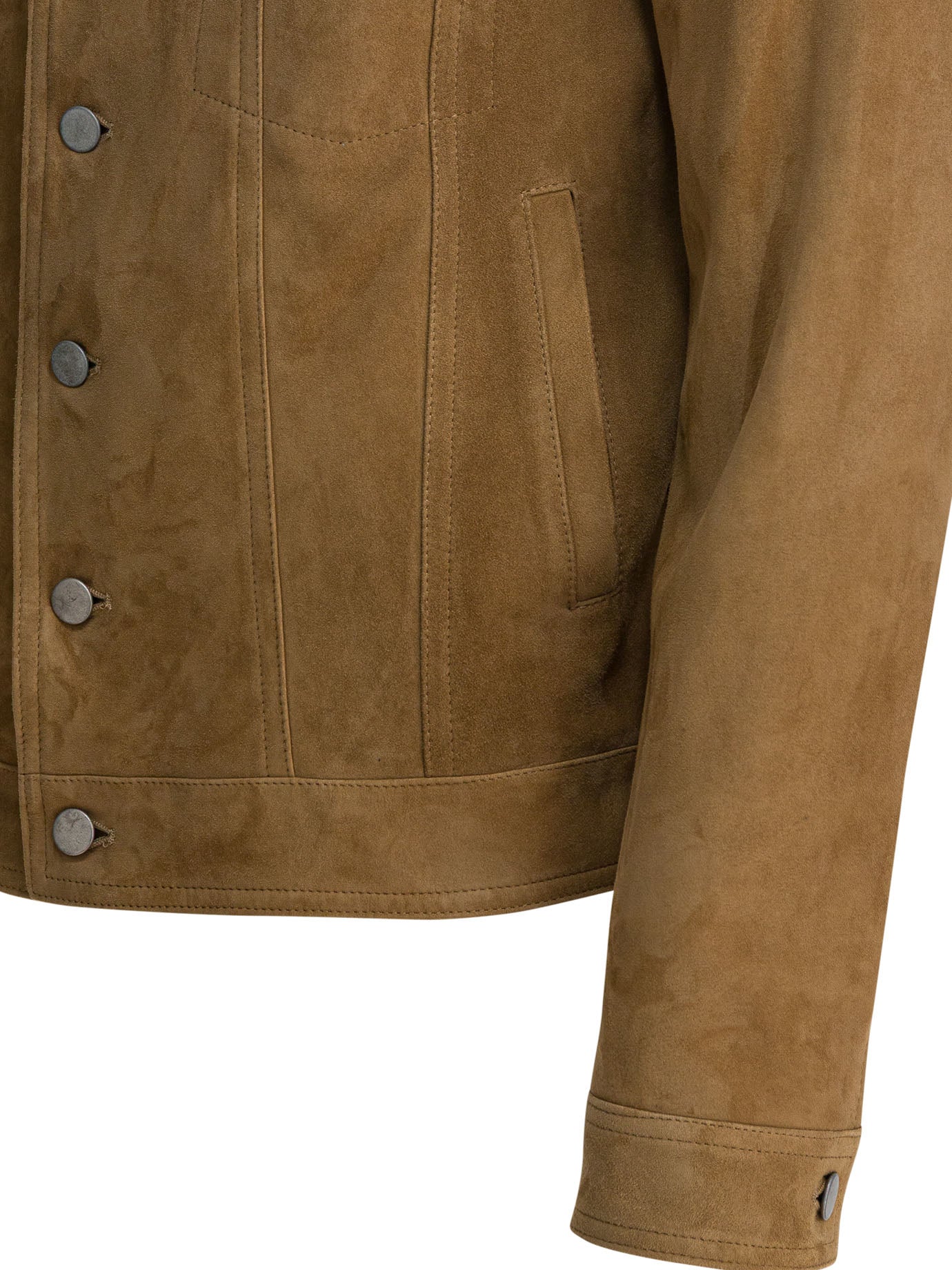 ALTUM Suede Trucker Jacket for Men