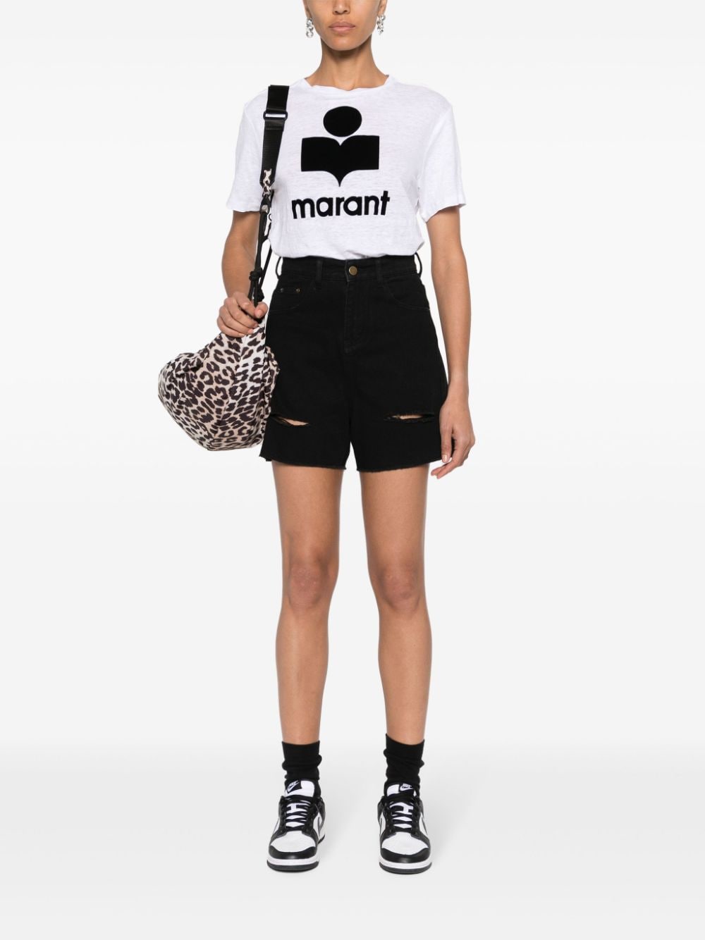 ISABEL MARANT ETOILE Women’s Linen Zewel T-Shirt