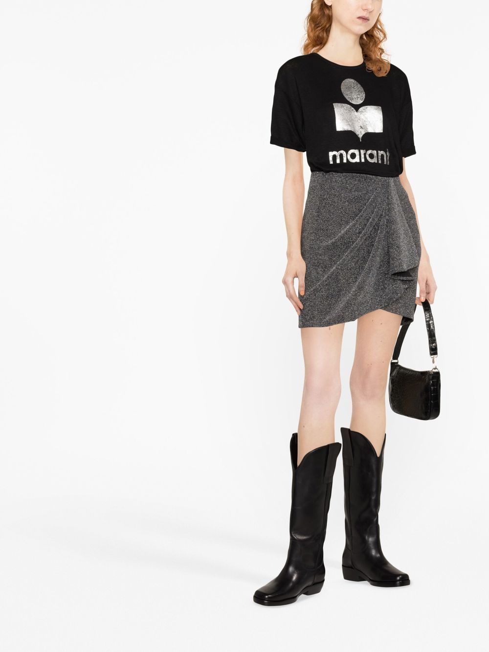 ISABEL MARANT ETOILE Chic Women's Mini T-Shirt for FW23