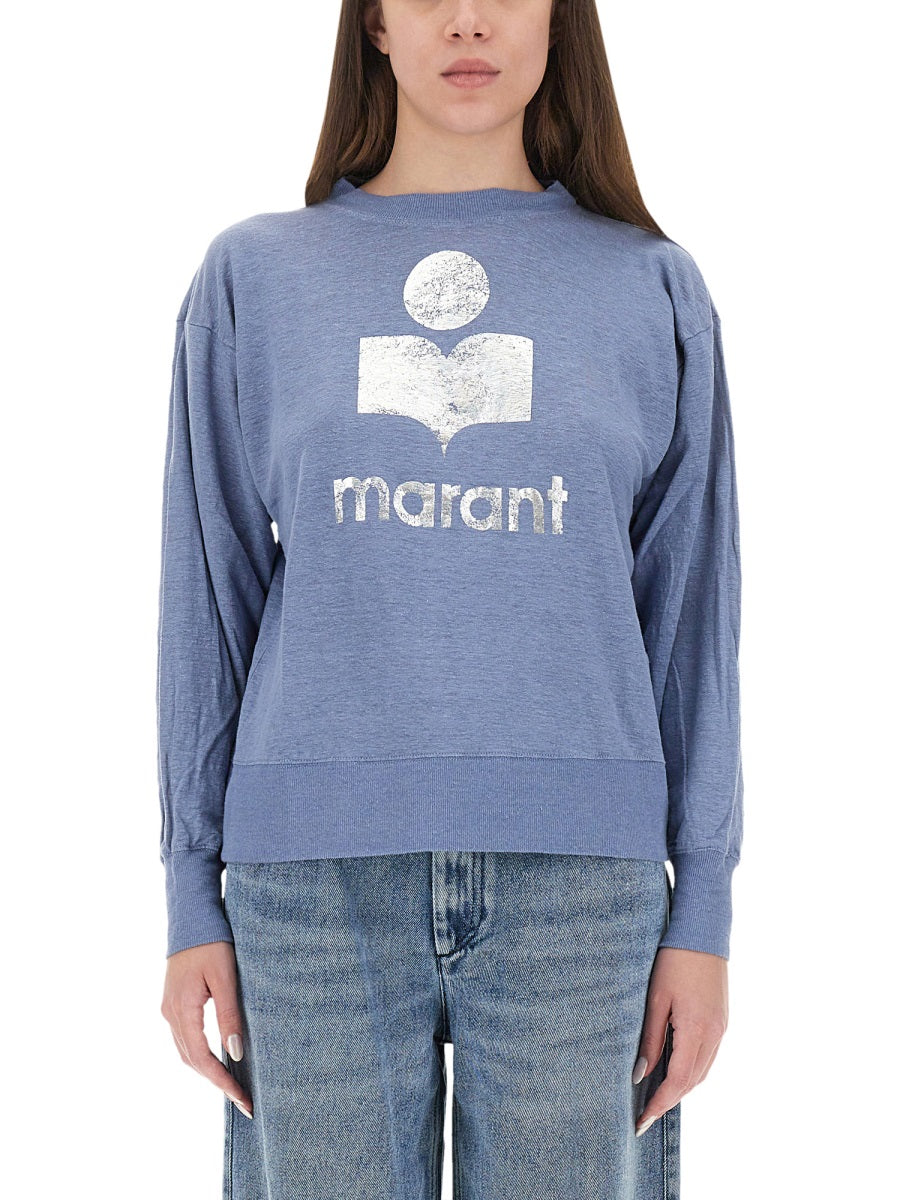 MARANT ÉTOILE Regular Fit T-Shirt in 100% Linen - Size S