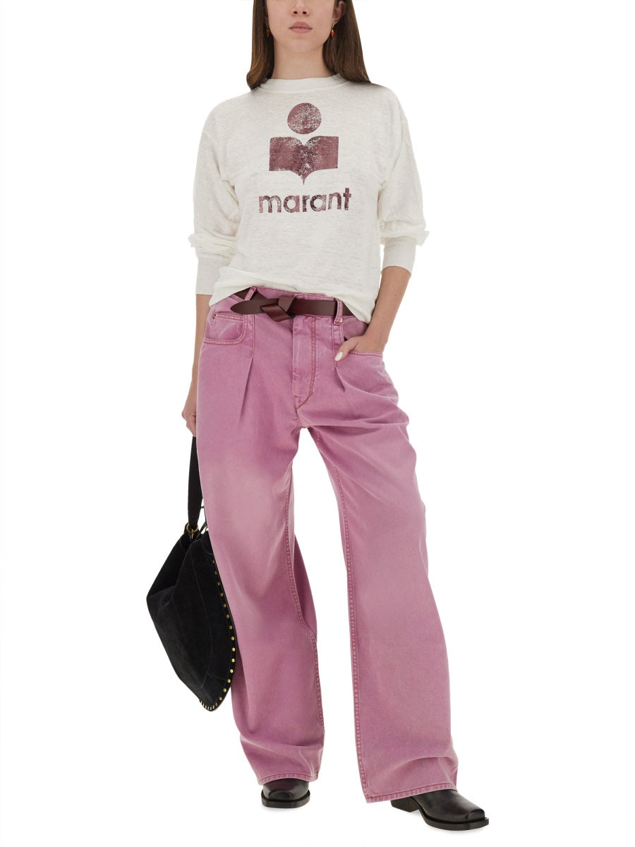 MARANT ÉTOILE Regular Fit T-Shirt - KLOWIA